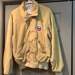 Vintage Chevron Patch Delong Sportswear Corduroy